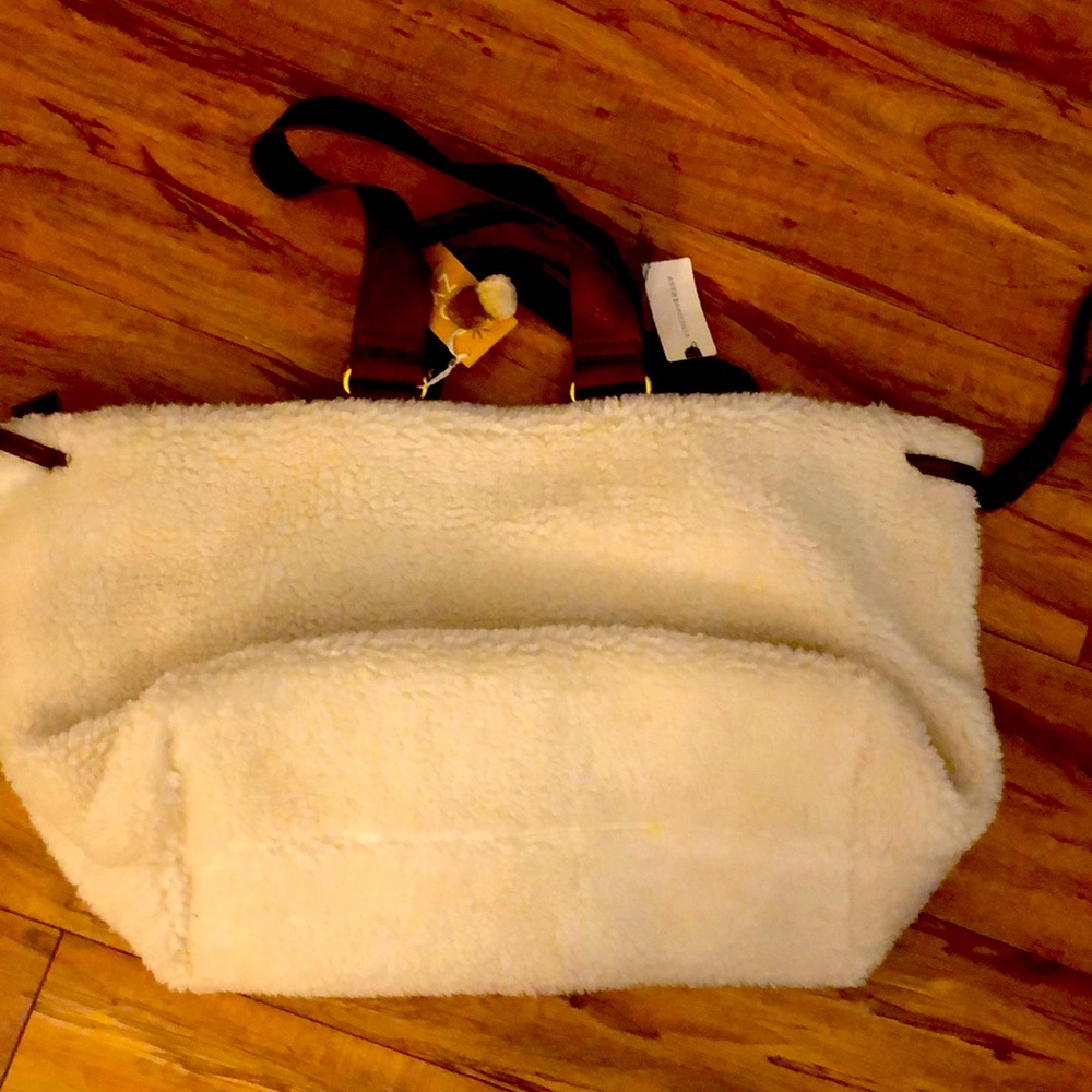 Roomy Haley Sherpa bag. Anthropolgie nwt.